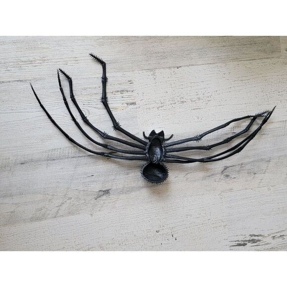 Paper magic group black rubber tarantula Halloween prop decor spider - Picture 5 of 6